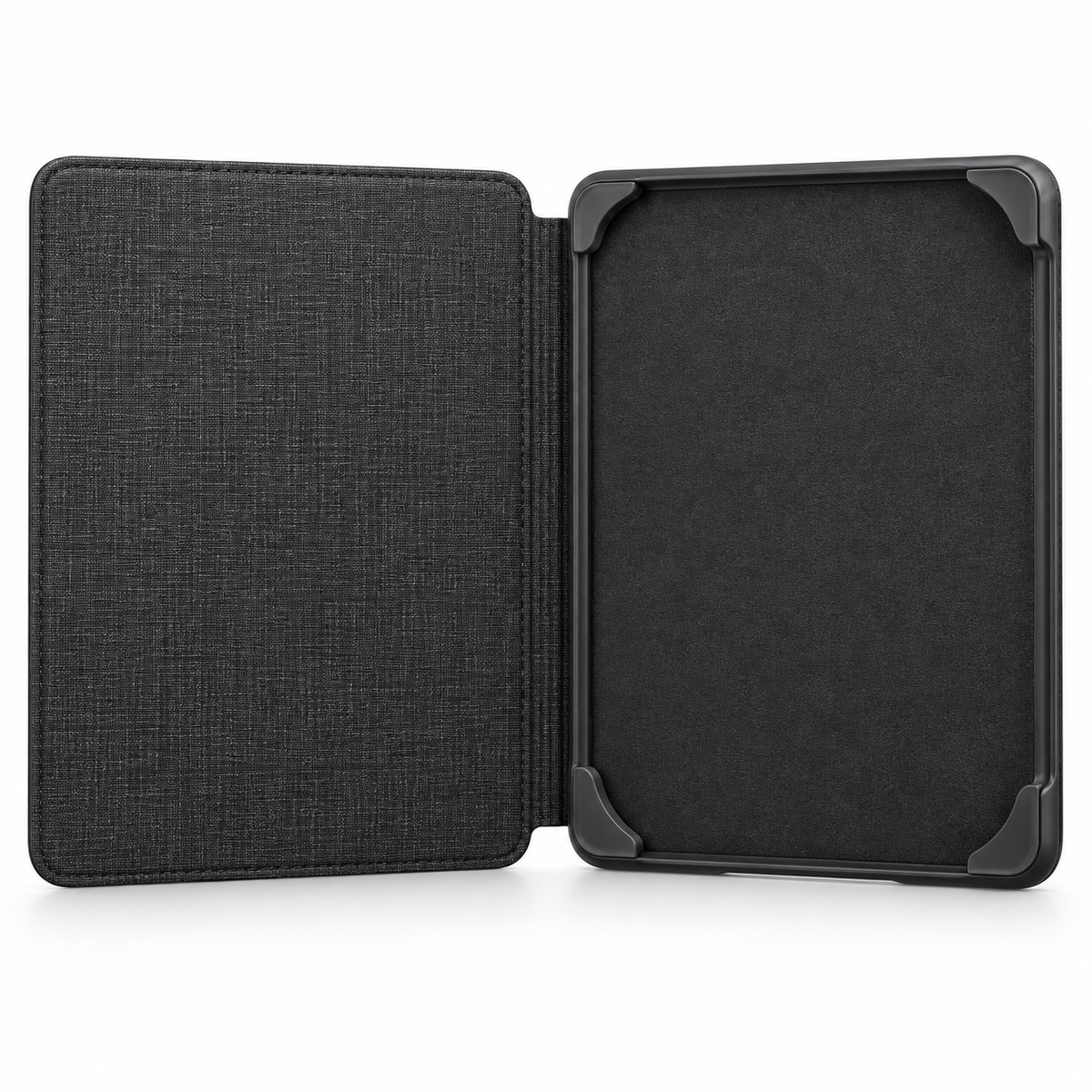 Carcasa Kindle 6 y 7 pulgadas — fotografía de catálogo sobre fondo blanco