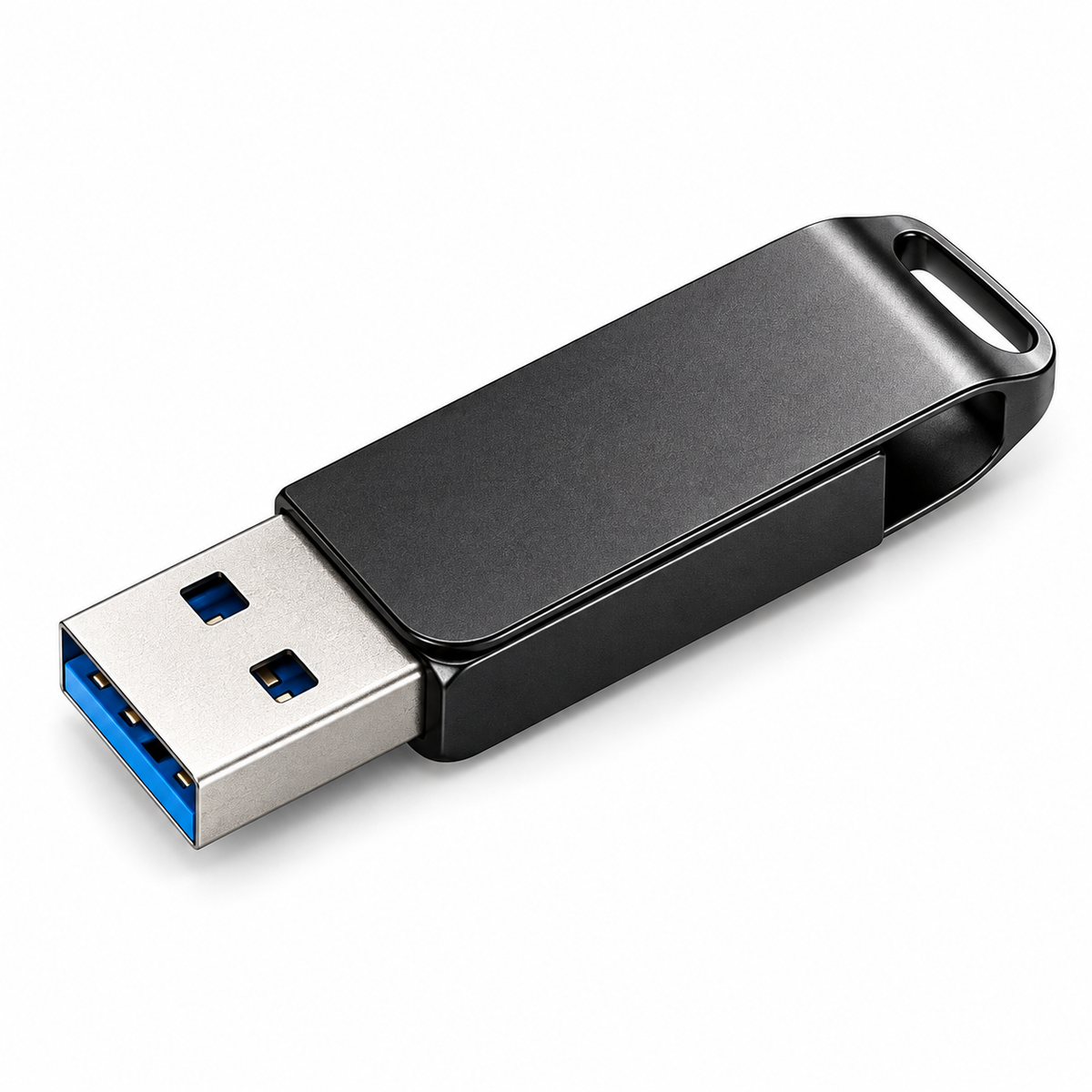 Pendrive Kingfriend USB 3.0 — fotografía profesional sobre fondo blanco