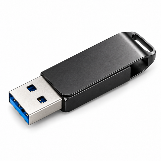 Pendrive Kingfriend USB 3.0 — fotografía profesional sobre fondo blanco
