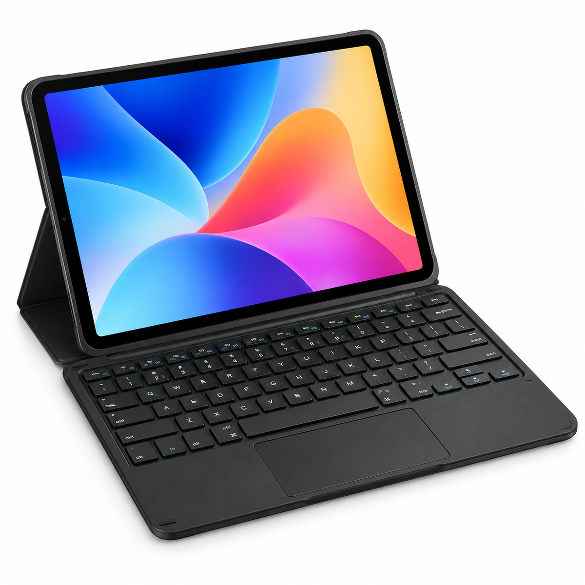 Teclado para iPad con trackpad — imagen de catálogo fondo blanco
